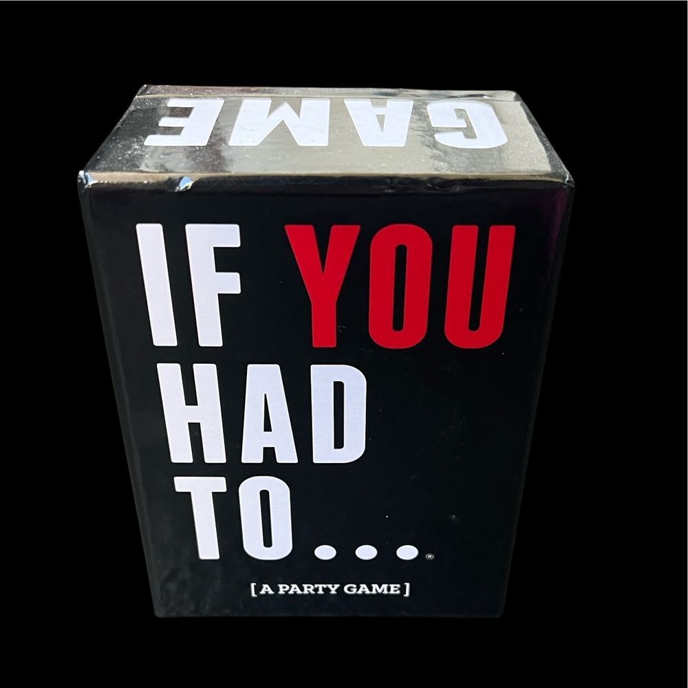 IF YOU HAD TO - Party Game